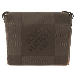 Louis Vuitton Damier Geant Messager Shoulder Bag Tail Brown